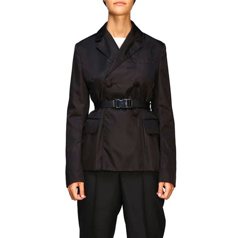 prada jacke|prada women's double breasted jackets.